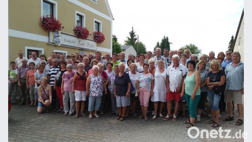 Der OGV Sigl bei seinem Tagesausflug. Bild:  ct