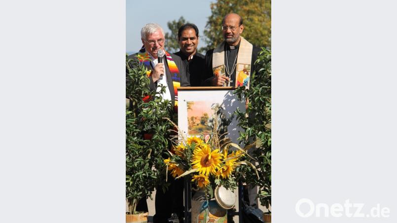 Am Nachmittag feierte Pfarrer Eugen Wismeth eine Andacht. Bild: dl