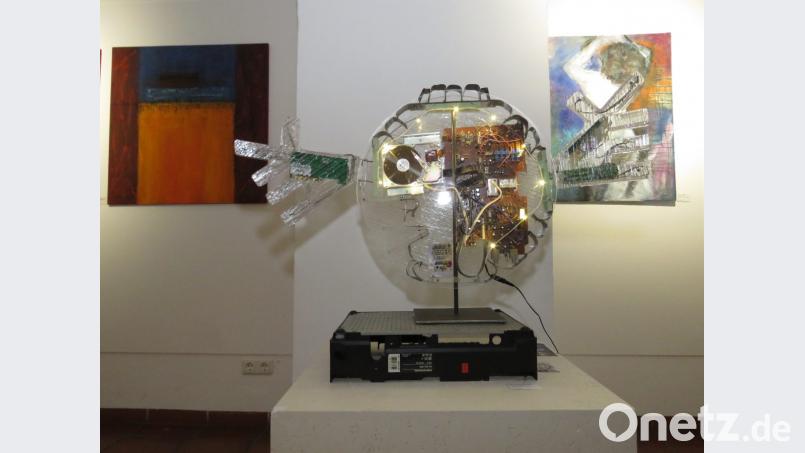 Viele spannende Plastiken ziehen die Blicke des Betrachters auf sich. Bild: ubb