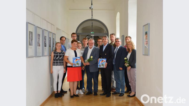 Die Gruppe beim Besuch in Regensburg. Bild: exb