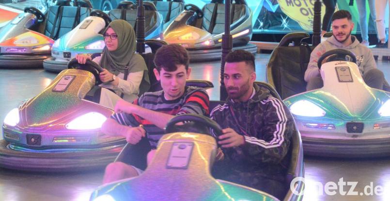 Egal ob Autoscooter oder Riesenrad. Die Schausteller konnten sich heuer nicht beklagen. Bild: Kunz