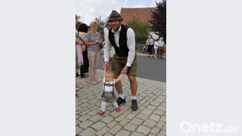 Die Freudenberger brauchen sich um ihren Kirwanachwuchs keine Sorgen machen, denn schon ab Kindesbeinen ist dieser bei der Traditionsveranstaltung zahlreich vertreten. Bild: ads