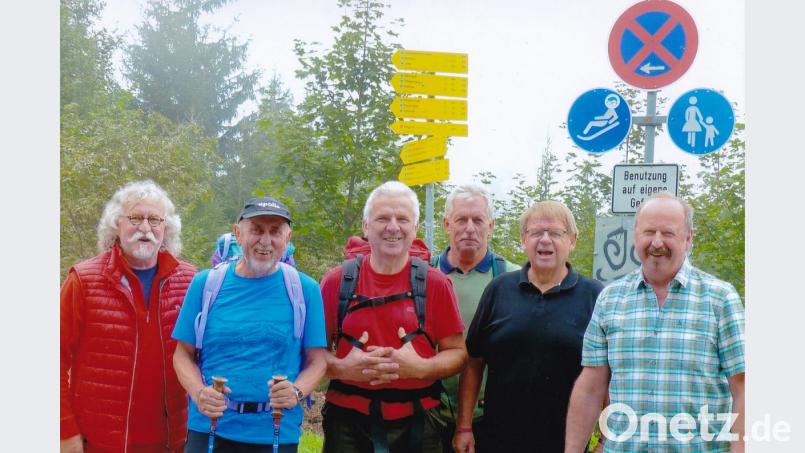 Mit dem Aufstieg auf die Gotzenalm haben die "Ilsenbacher Wanderer" die letzte Etappe ihrer Wanderung vom Bodensee zum Königssee gemeistert. Bild: prh