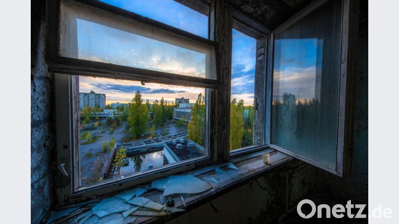 Nina Schütz hat sich auf eine Fotoexpedition nach Tschernobyl gemacht und beeindruckende Bilder mitgebracht. Bild: Repro: Jörg Otto