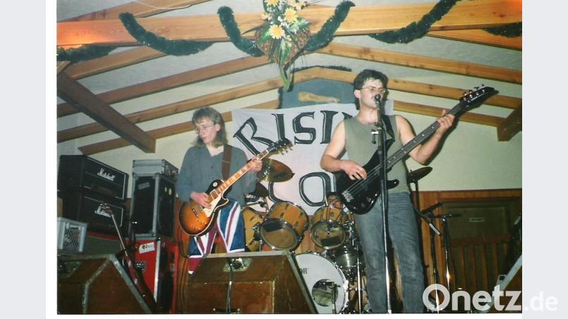 "Rising Storm" in den 80er-Jahren: Erich Forster und Mirtl Beutler (von links) machen seit dreieinhalb Jahrzehnten gemeinsam Musik. Bild: privat