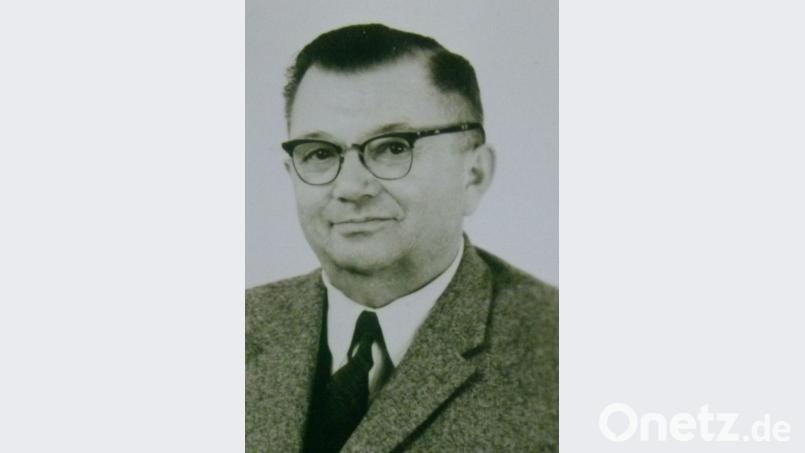 Steuerberater Otto Bogendörfer, genannt "Realschulpapa", gibt den ersten Anstoß für eine höhere Schule in Eschenbach. Bild: rn