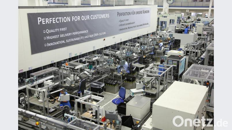 Siemens investiert erneut in Amberg: Für einen zweistelligen Millionenbetrag soll ein Digitalisierungszentrum entstehen. Bild: Wolfgang Steinbacher