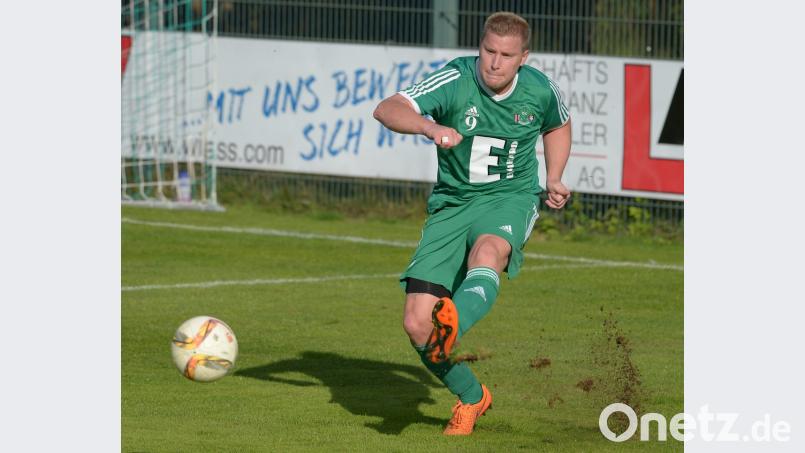 Zunächst verschoss Michael Jonczy einen Elfmete, dann traf er doch noch zweimal. Bild: ref