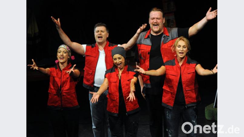 Das Baumarkt-Musical &quot;Hammerfrauen&quot; im Stadttheater Amberg war der Hammer. Bild: gf