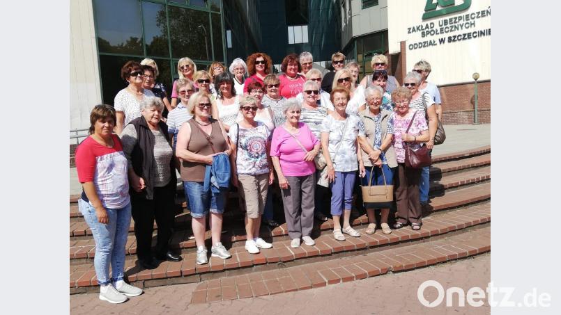 Wieder einmal auf Tour war der Frauenbund Wiesau. Bild: exb