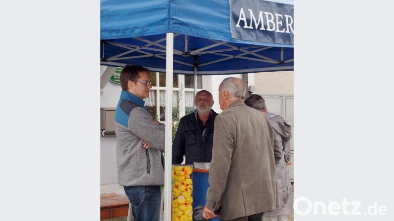 Der Stand der Amberger Zeitung. Bild: sön