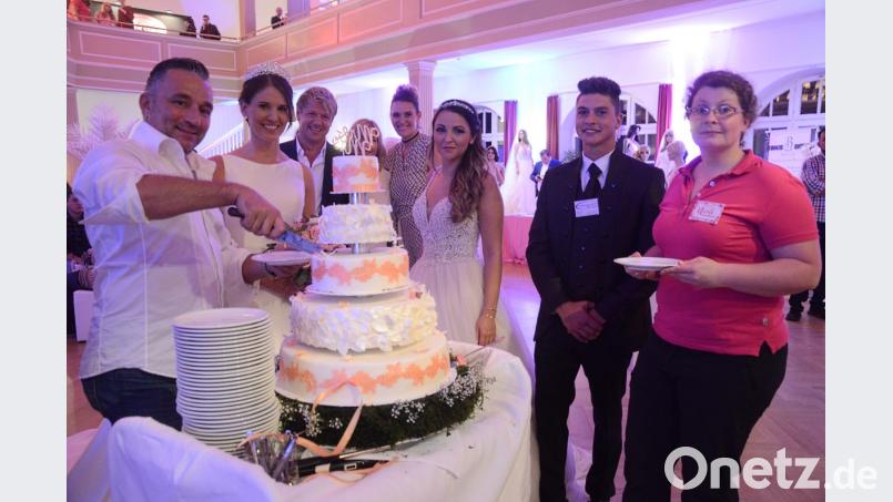 Auch die Hochzeitstorte schmeckte. Bild: Kunz