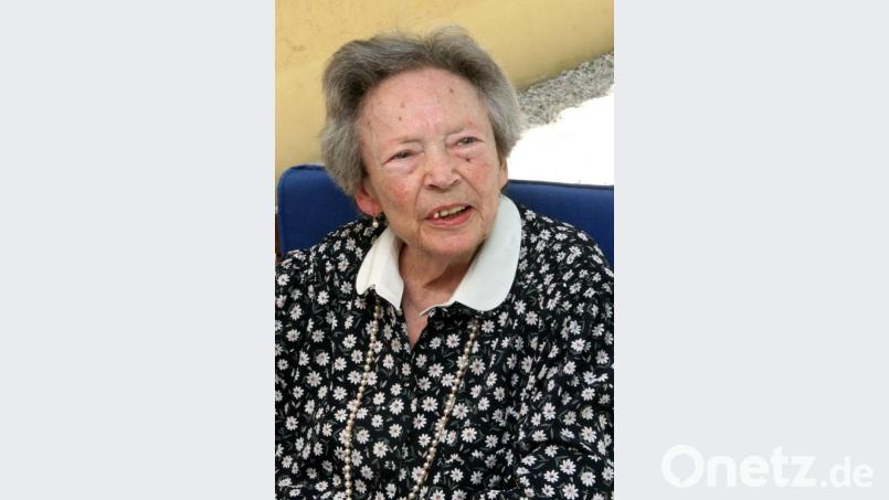 Die Bürgermedaillenträgerin Anna Sofie von Breidbach-Bürresheim ist am Sonntag verstorben. Bild: Hirsch