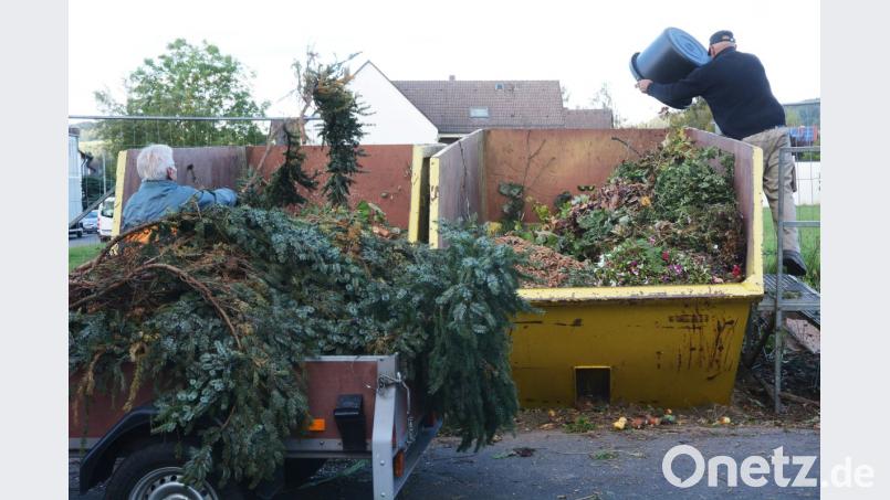 Allein 5800 Tonnen Gartenabfälle fallen in Weiden jährlich an. Ein privater Entsorger ist jetzt interessiert am Bau einer Biogasanlage. Bild: Gabi Schönberger