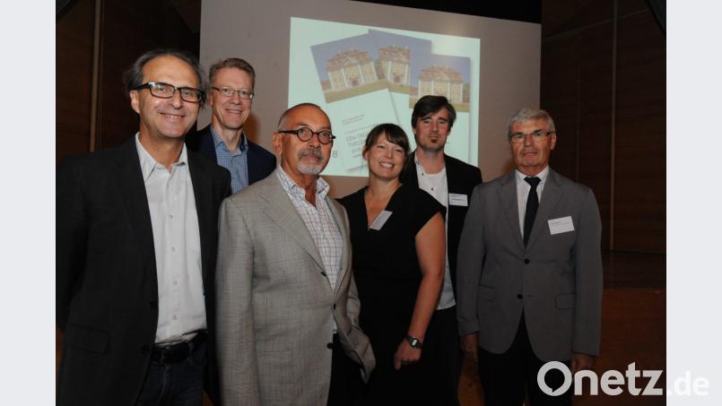 Die Referenten (von links): Museumsleiter Michael Ritz, Gerhard Fürmetz, Victor Pröstler, Sybille Greisinger, Michael Bergeler und Clemens Menter. Bild: gf