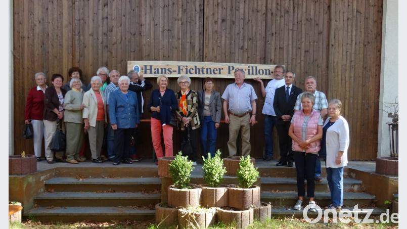 Mit der Widmung zum Hans-Fichtner-Pavillon würdigt der OWV das Wirken des langjährigen Vorsitzenden. Bild: bk