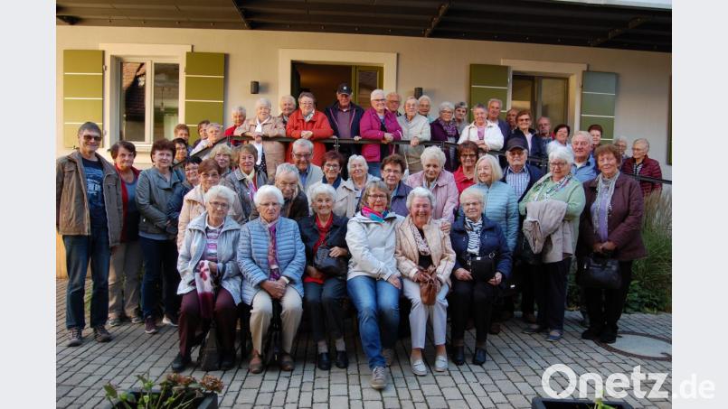 Ehe es wieder Richtung Oberpfalz ging, war ein Gruppenfoto Pflicht. Bild: az