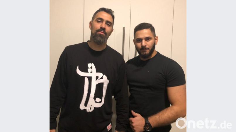 Der Rapper und der Regisseur: Bushido und der Altenstädter Can Demirci. Bild: Privat/exb