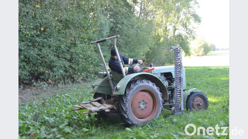 Ein Feuerwehrmann fuhr den Traktor schließlich nach Hause. Bild: dob