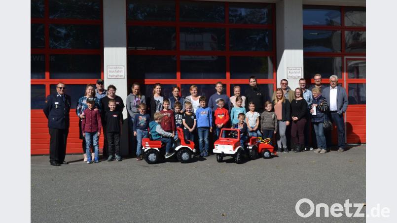 14 Kinder sind seit Samstag Mitglieder der Neustädter &quot;Fire-Kids&quot; Bild: dse