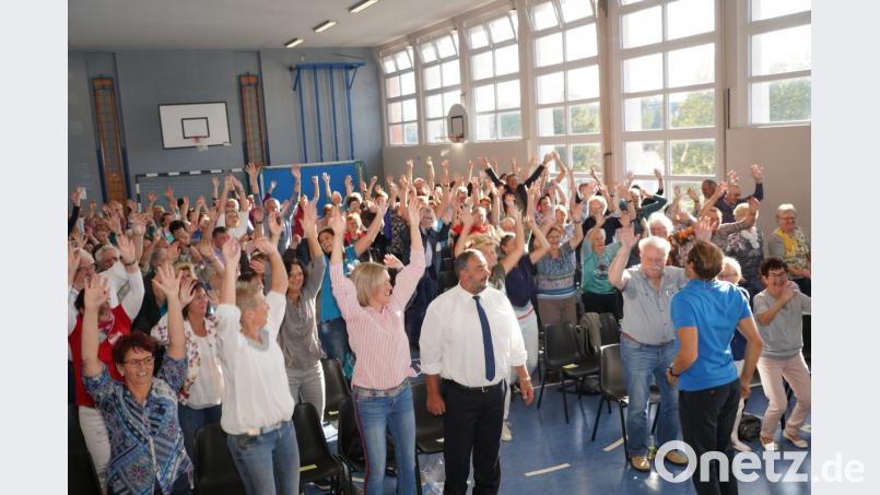 Thomas Eberls Vortrag bewegt die Besucher. Bild: fvo