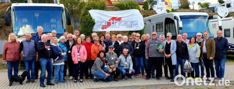 Die Mitgieder des Carthago-Kreises mit Bürgermeister Roland Grillmeier (Zweiter von rechts). Bild: exb