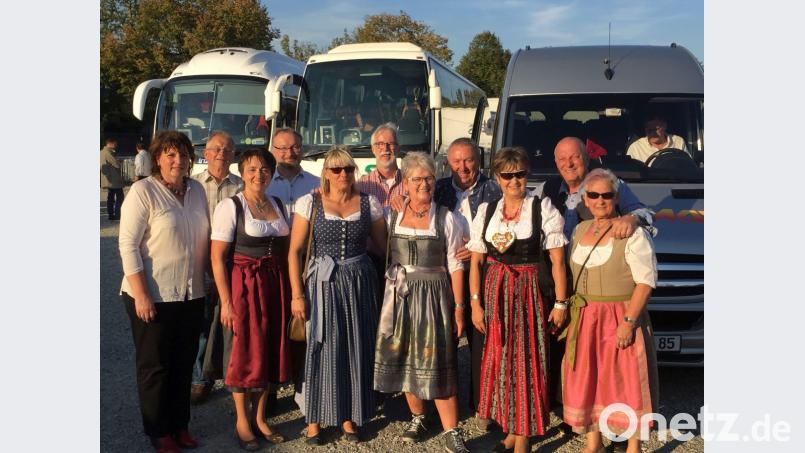 Die Delegation aus Sulzbach-Rosenberg beim Besuch in München. Bild: Andreas Royer