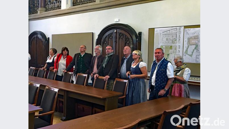 Führung im Rathaus. Bild: Andreas Royer