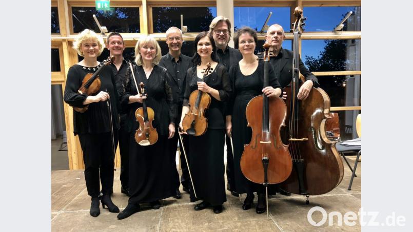 Es bereitet immer wieder Vergnügen, das „Arte-Ensemble (von links Annette Schäfer, Ivo Dudler, Kathrin Rabus, Guido Schäfer, Anna Lewis, Malte Refardt, Ute und Albert Sommer) in Vohenstrauß spielen zu hören. Bild: dok