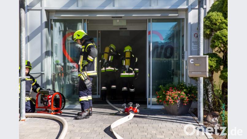 Großübung im AWO Seniorenheim Bild: sml