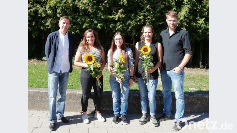 von links : Andreas Demleitner, Theresa Scheid, Susanne Koneberg, Lucia Kriegl, Uli Radl. Bild: ulh