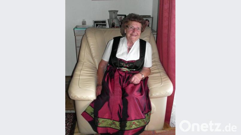 Katharina Gallersdörfer feiert ihren 90. Geburtstag. Bild: Dobmeier