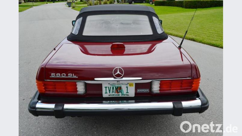 Der Mercedes 560 SL von Ivana Trump ist schwer verkäuflich Bild: Auto-Medienportal.Net/Hans-Robert Richarz