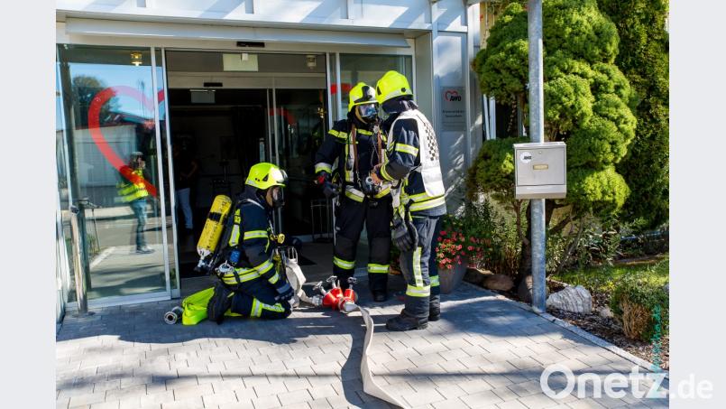 Großübung im AWO Seniorenheim Bild: sml