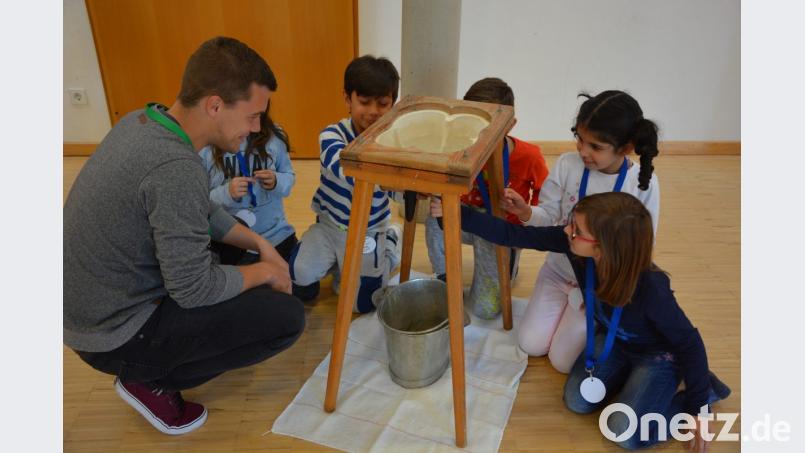 Melkübungen am Modell Bild: jr