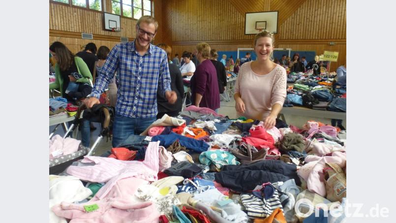 Der Basar der "Mäusekinder" kam gut an. Das Angebot ließ keine Wünsche offen. Bild: mad