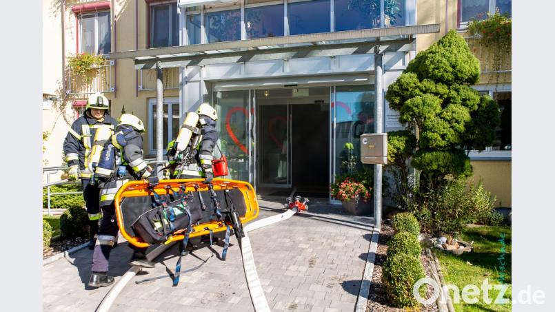 Großübung im AWO Seniorenheim Bild: sml