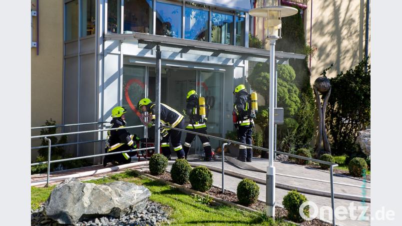 Großübung im AWO Seniorenheim Bild: sml