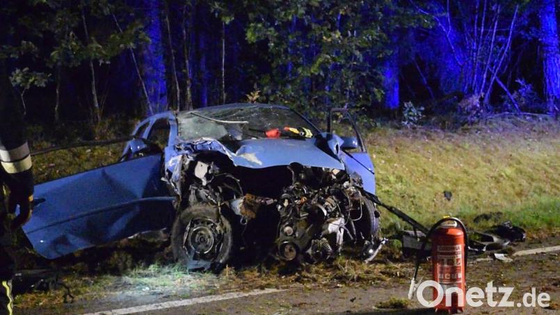 Völlig zerstörter VW Lupo Bild: jma