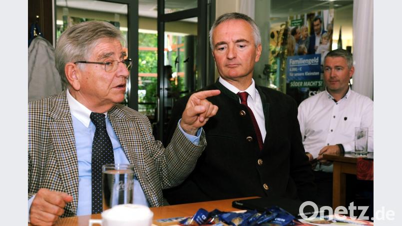 Thomas Goppel, Harald Schwartz und Stefan Ott (von links). Bild: gf