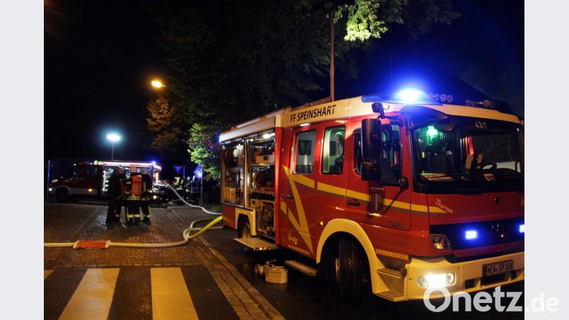 Feuerwehr Speinshart. Bild: jma