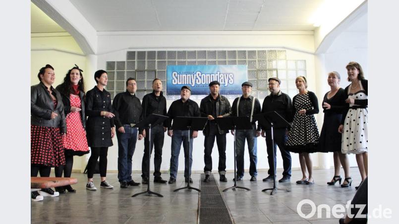 Die Sunny Songdays beschwören mit "My Girl" die Sonne hinter den Wolken hervor. Bild: Dagmar Williamson