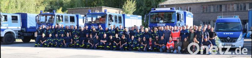 THW übt Großeinsatz Bild: exb