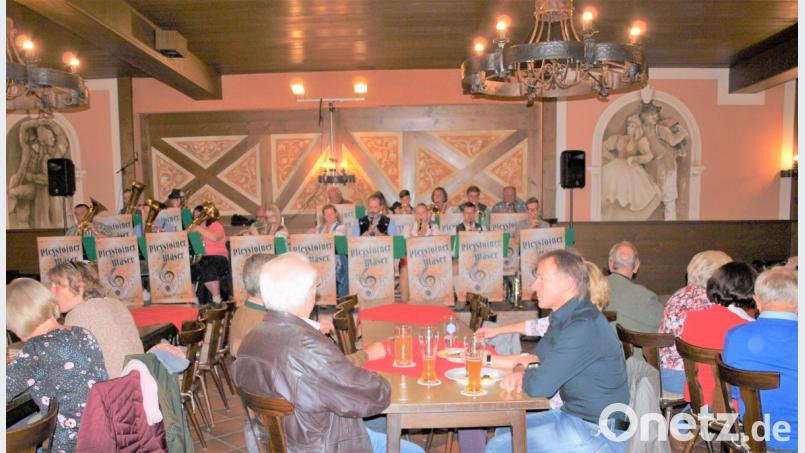Der fünfte &quot;Böhmische Abend&quot; mit den &quot;Pleystoiner Bläsern&quot; kommt bei den Zuhörern wieder sehr gut an. Bild: tu