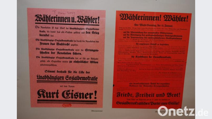 Die aktuelle Ausstellung im Vohenstraußer Heimatmuseum informiert auf vielen Schautafeln über die Geschichte der bayerischen Verfassung. Bild: tss