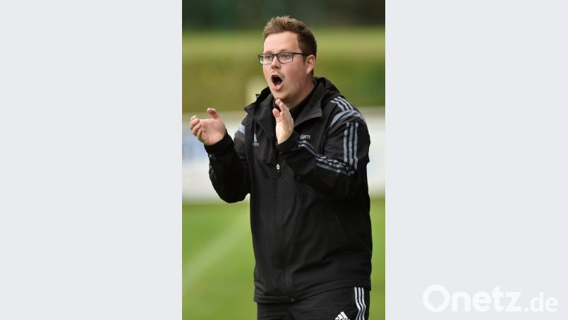 Fabian Dimper (Bild) hat beim TSV Eslarn als Trainer aufgehört. Sein Nachfolger ist Georg Salomon. Bild: Alfred Schwarzmeier