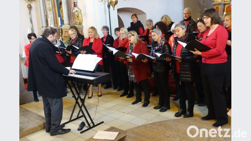 Der Gospelchor Voices ofJoy in Aktion. Bild: cog