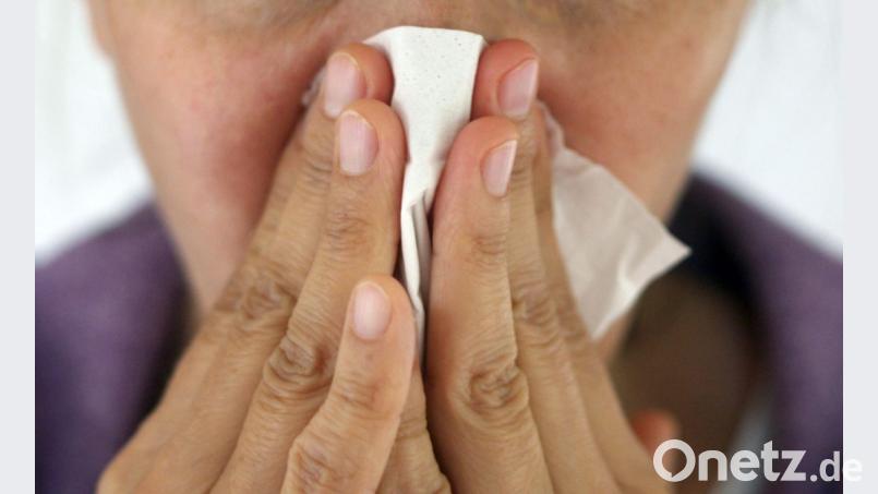 Hatschi: Es geht schon wieder los mit dem Geschneuze. Vor der „echten“ Grippe kann eine Impfung schützen. Jetzt sei der richtige Zeitpunkt dafür, lautet der Tipp von Gesundheitsamt und Ärtzlichem Kreisverband. Bild: Karl-Josef Hildenbrand/dpa