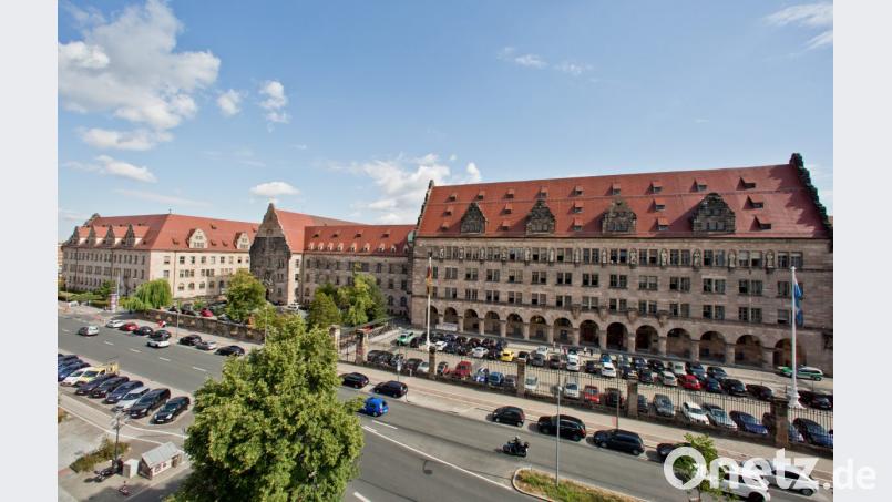 Das Landgericht Nürnberg-Fürth. Bild: Daniel Karmann/dpa