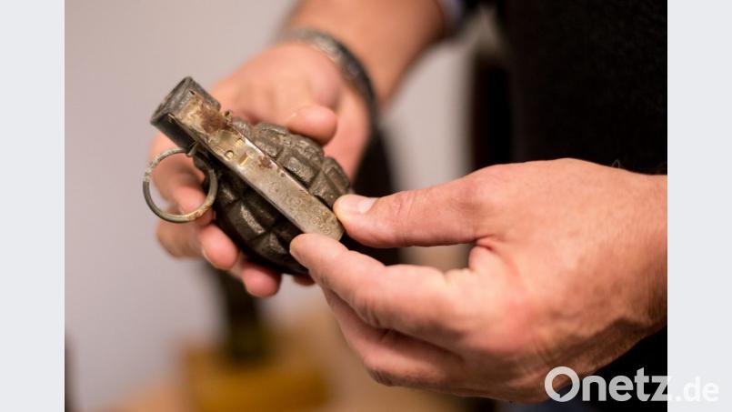 Überbleibsel aus dem Zweiten Weltkrieg haben die Polizei in Regenstauf beschäftigt. Bild: Susann Prautsch/dpa
